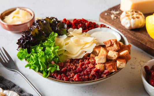 Salade César moderne