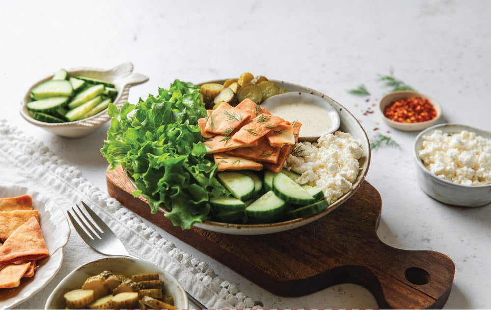 Spicy Dill Pickle Salad
