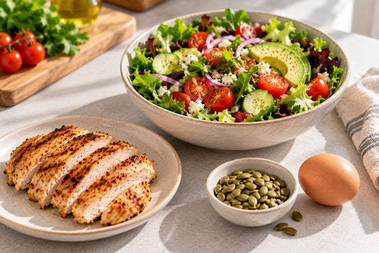 Quelle quantité de protéines contient une salade ?