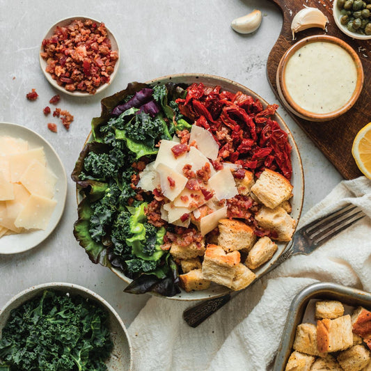 Inspired Caesar salad