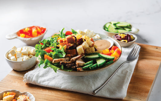 Santorini Sun Salad with chicken