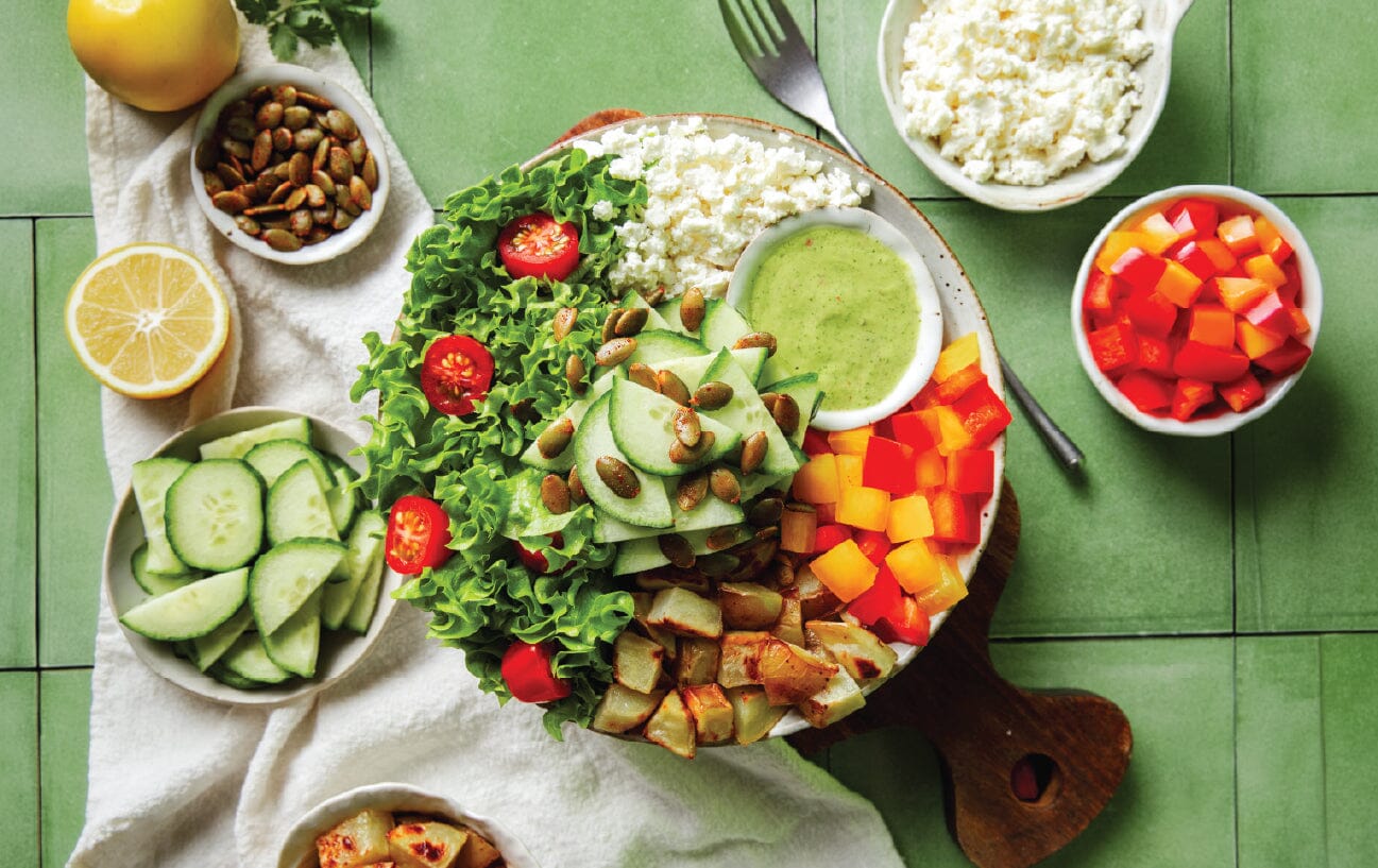 Avocado Chimichurri Salad