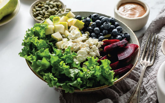 Blueberry & Goat Cheese Salad