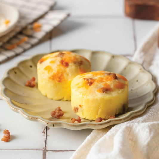 Cheese & Turkey Sausage Egg Bites