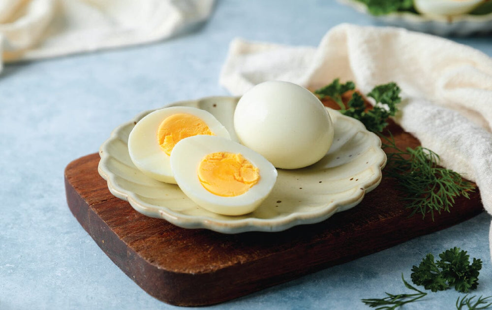 Hard Boiled Egg for a Salad or Bowl