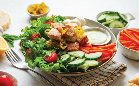 Salade de jardin italienne