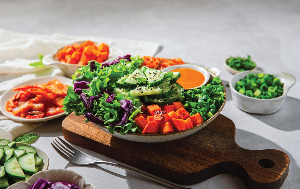Korean Kimchi Salad