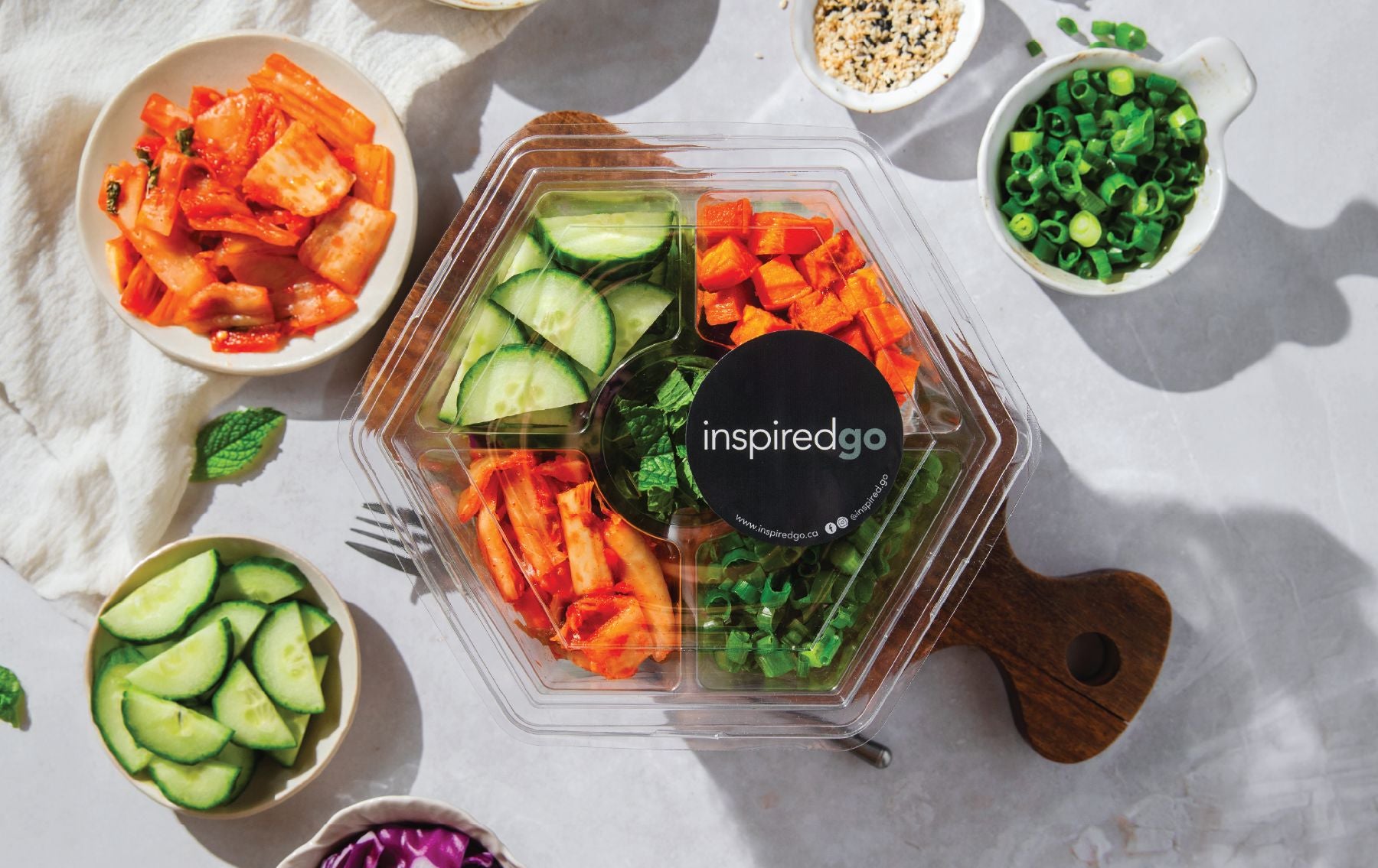 Korean Kimchi Salad