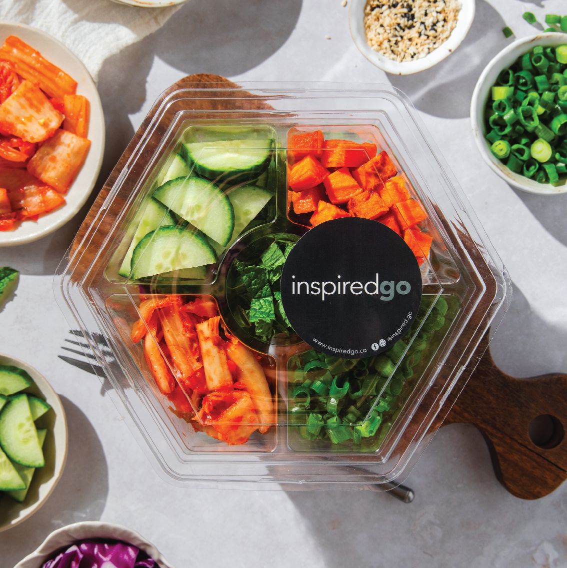 Korean Kimchi Salad