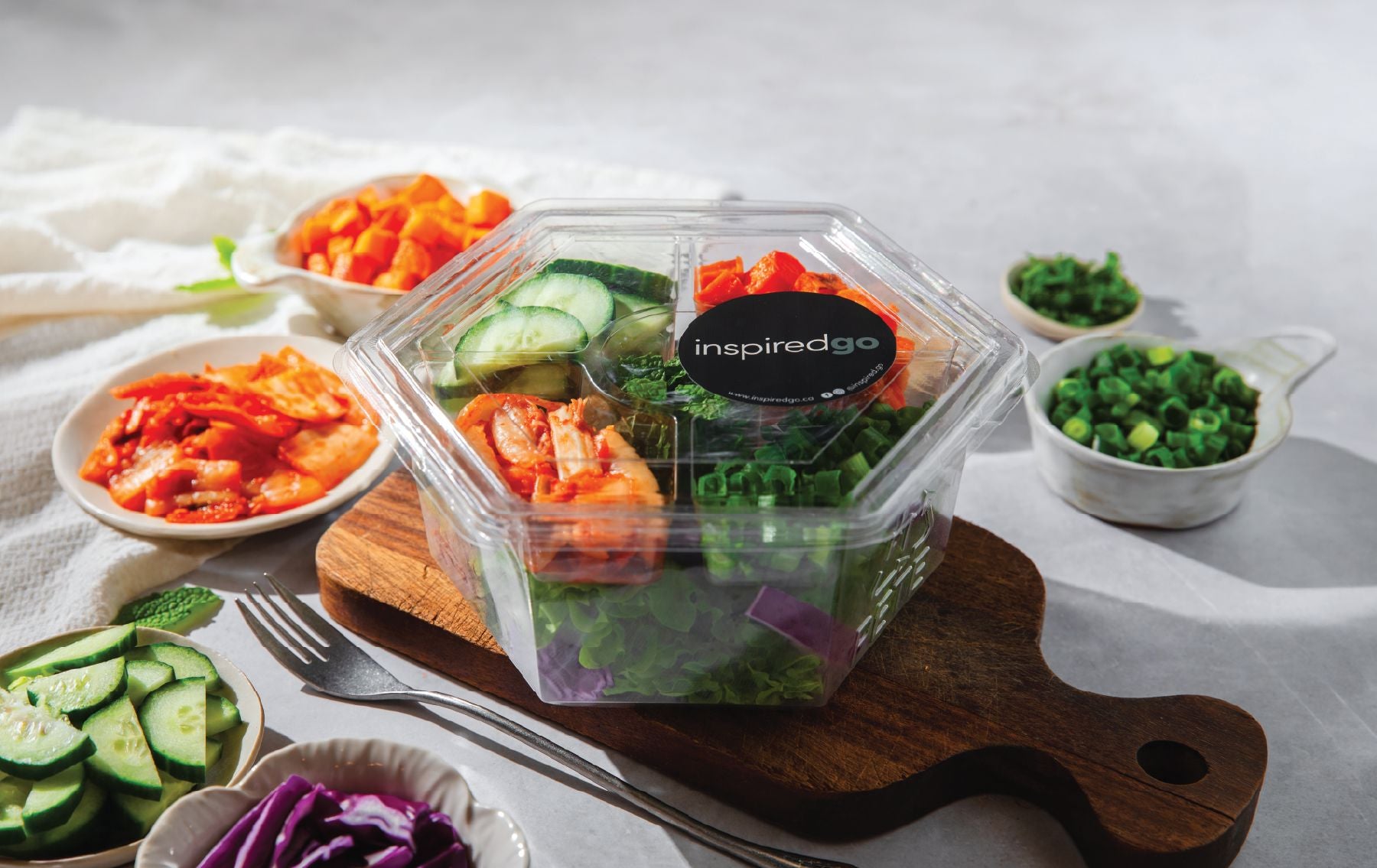 Korean Kimchi Salad