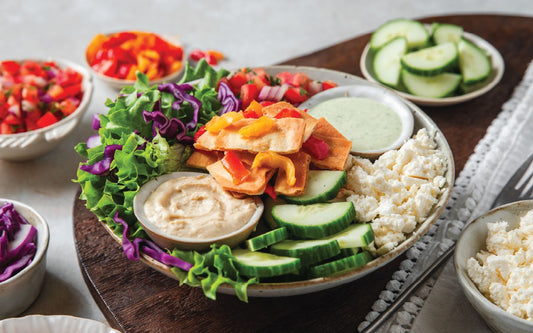 Loaded Pita Salad