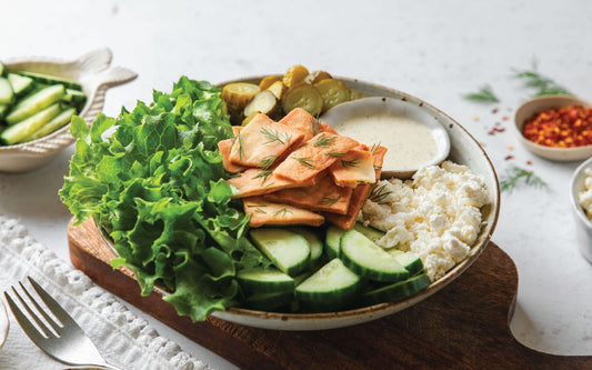 Spicy Dill Pickle Salad