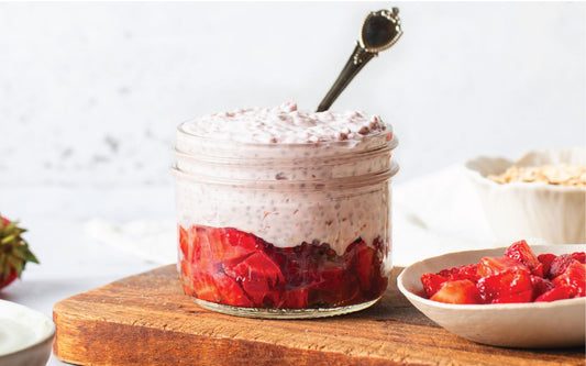 Strawberry Protein Oats