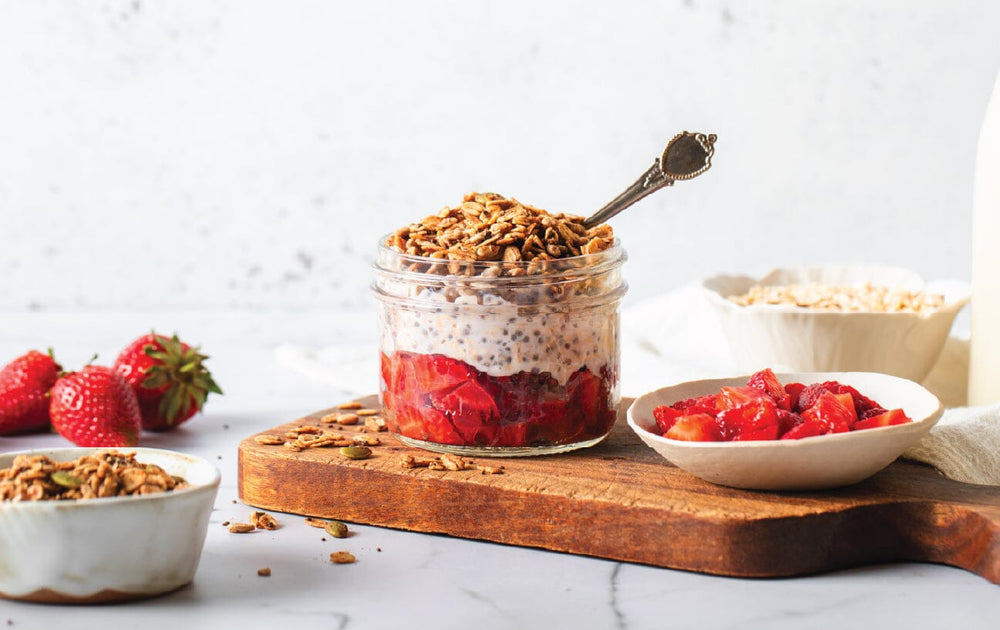 Strawberry Protein Oats