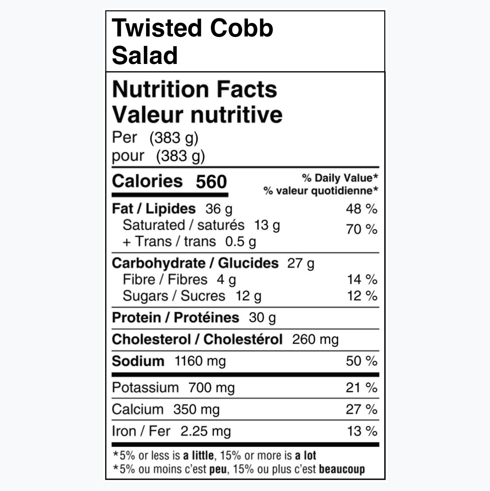 Twisted Cobb Salad