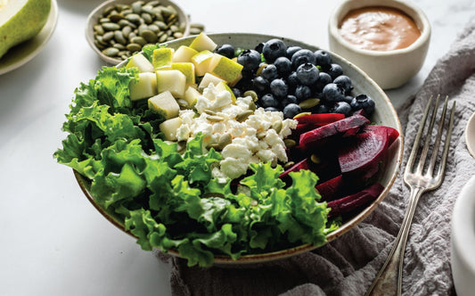 Salade Boost aux bleuets